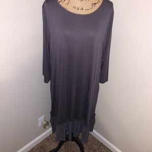 NWOT Ruffle Hem Dress
